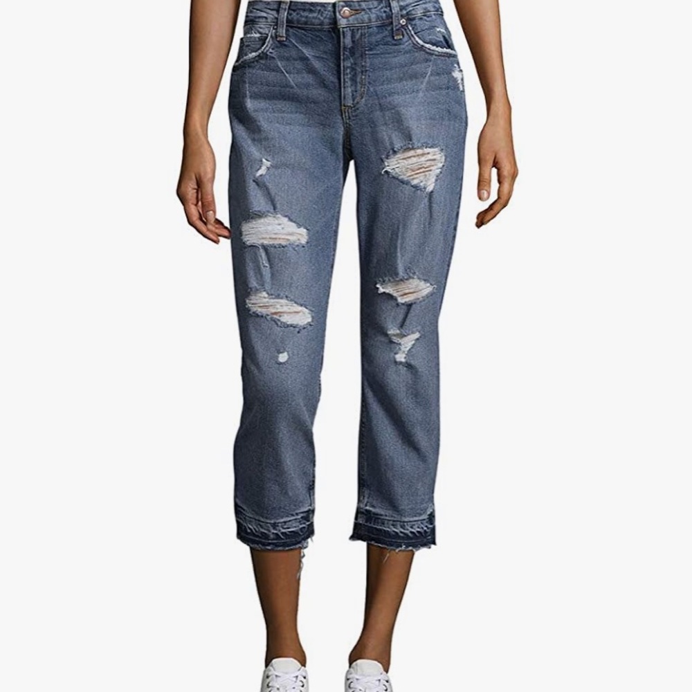 Distressed ripped Joe’s jeans